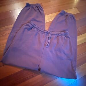 Aeropostale Purple Baggy Joggers size Medium